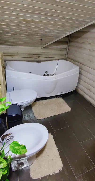 Коттедж Коттедж Просторный сруб с гамаком, камином и баней — Мезмай