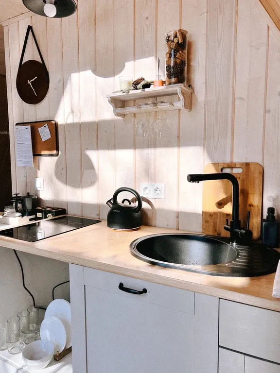 Коттедж Треугольный домик 36м2 с завтраком — Куровское