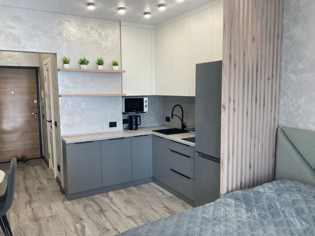 Квартира Квартира Стильная студия с видом на Енисей — Красноярск