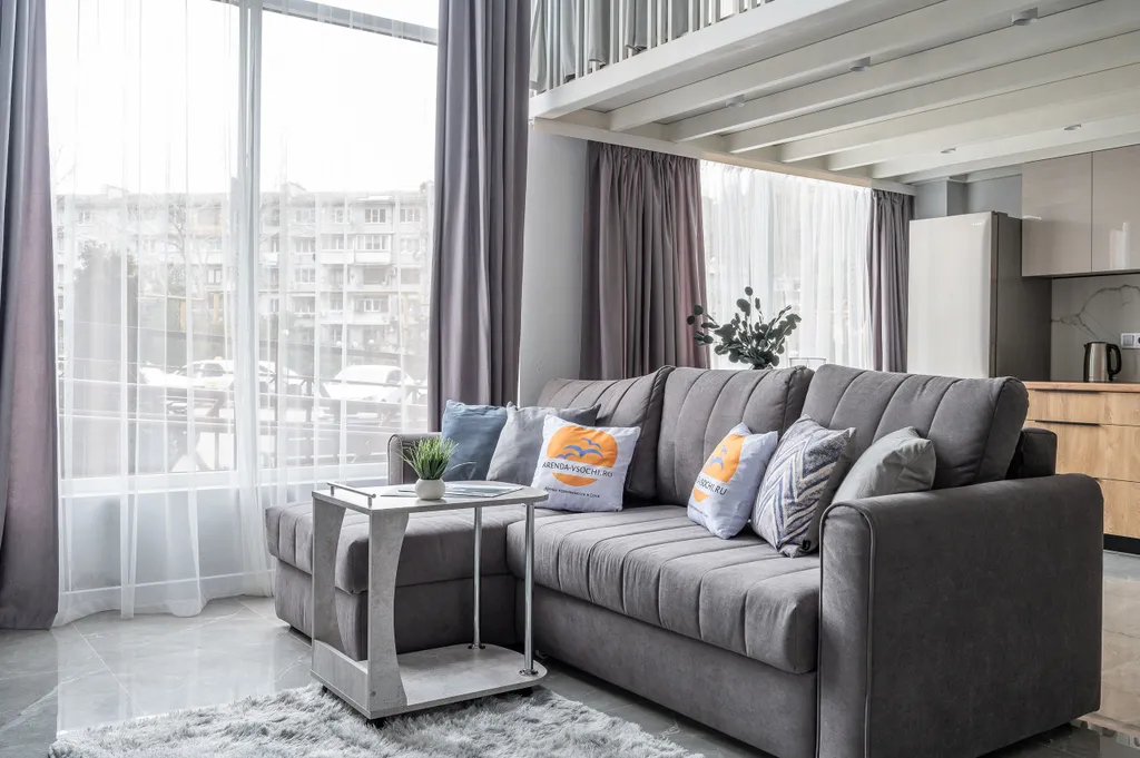 Двухуровневая квартира у реки