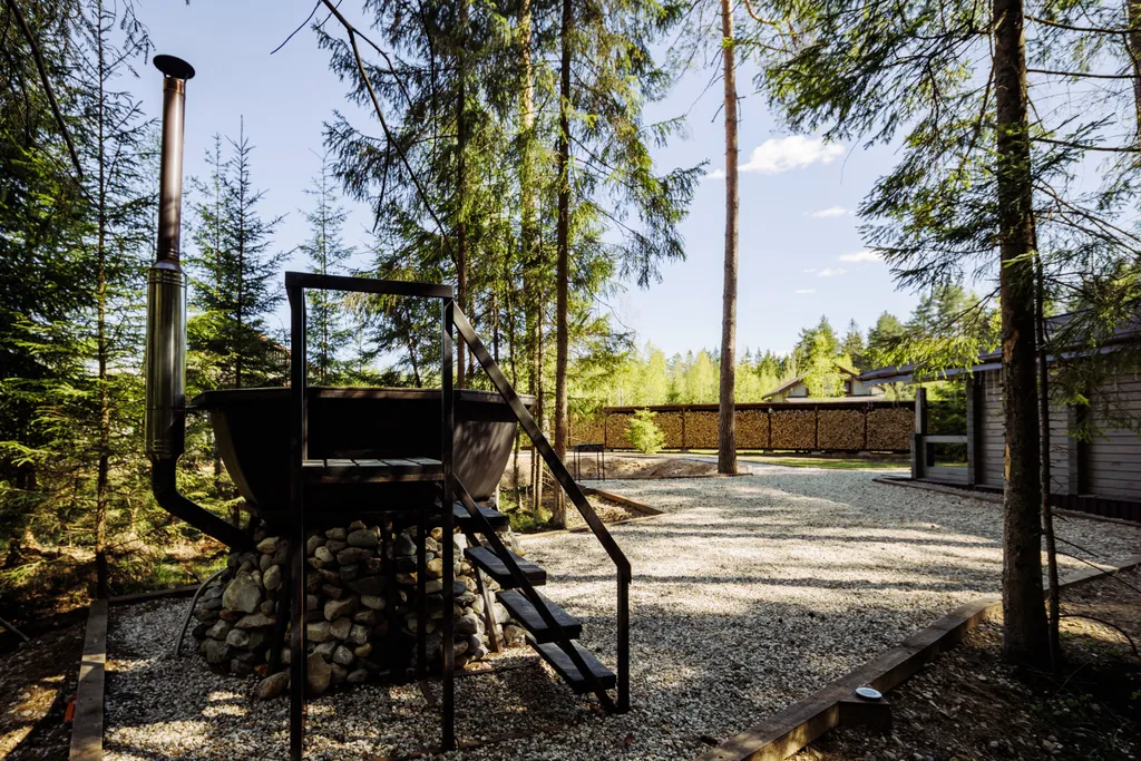 Вилла S/II с видом на вековой лес