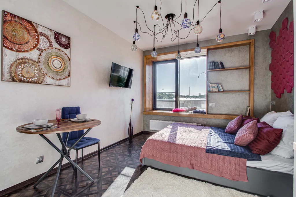 Квартира Квартира Стильная студия в ЖК Маяковский — Москва