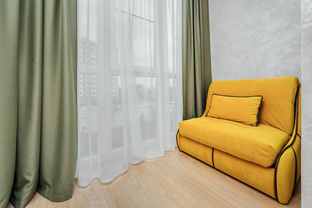 Квартира Квартира Уютная евродвушка в современном ЖК, с закрытой территорией, парковкой — Сириус