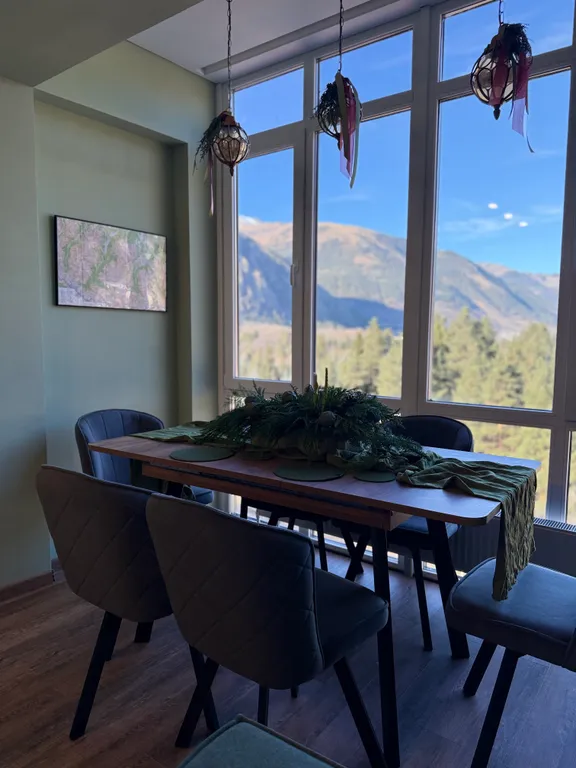 Апартаменты в Теберде с видом на горы