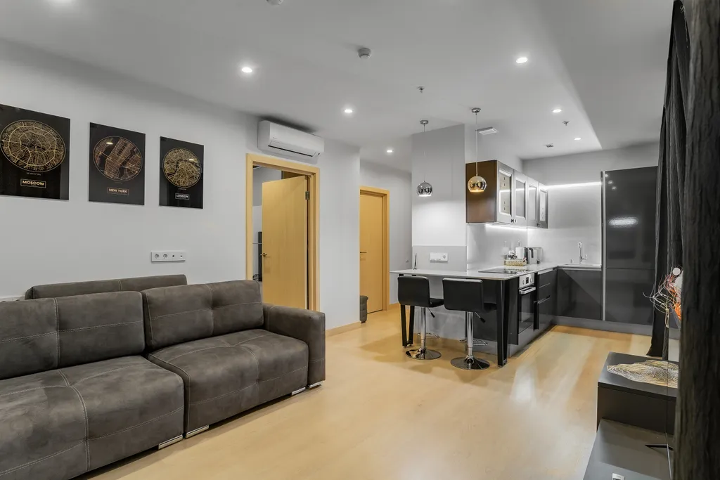 Квартира Квартира 2-комнатный апартамент De Luxe YES панорамный вид на ВДНХ и Останкино — Москва