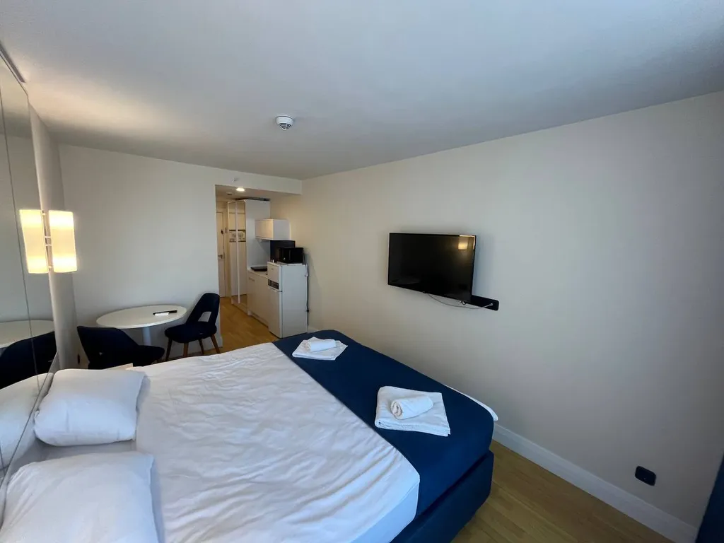 Апартаменты у моря с шикарным видом в апарт-отеле Orbi City