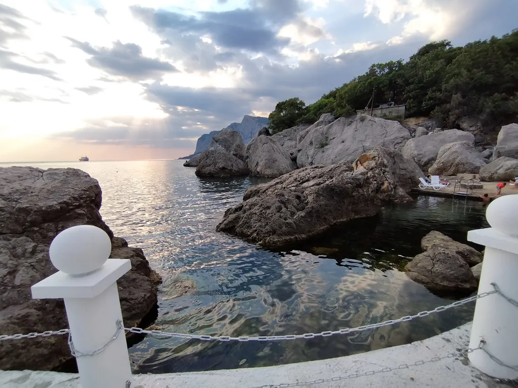 Квартира в бухте Ласпи у моря