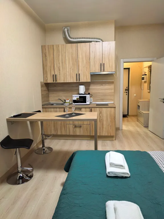 Квартира Квартира Апартамент с 1 двуспальной кроватью — Санкт-Петербург