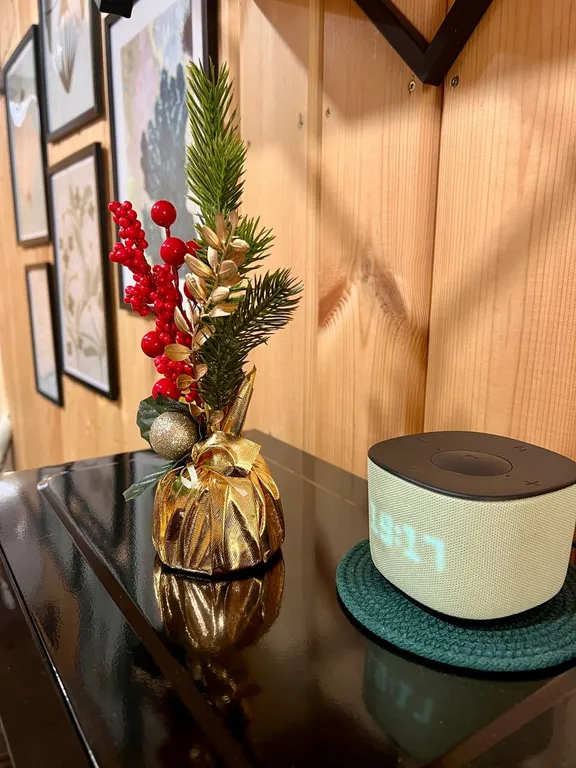 Атмосферный дом в соснах