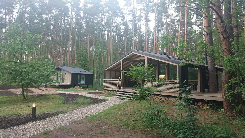 Уютный домик в сосновом бору