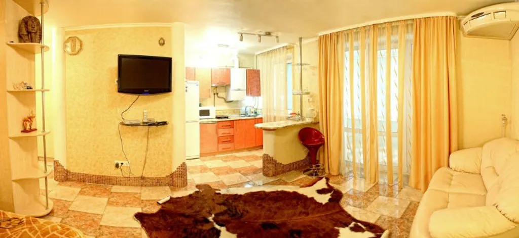 Квартира Однокомнатная квартира на Площади Ушакова, модная — Севастополь