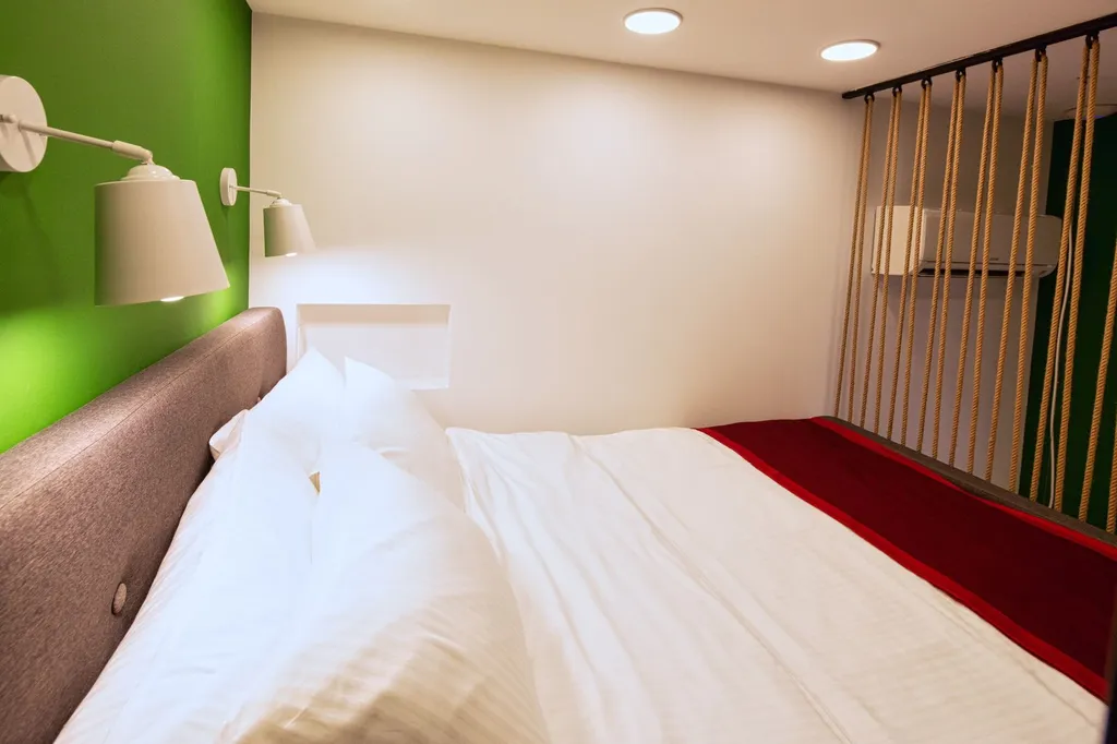 Апартамент на троих с частным внутренним двориком