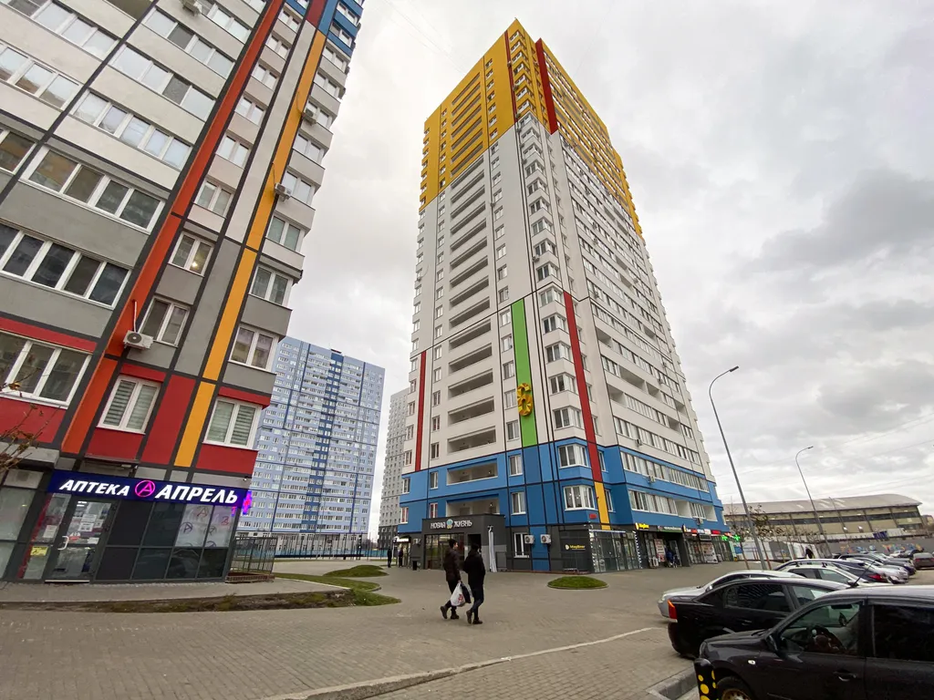 Светлая студия в новом ЖК у парка Молодёжный