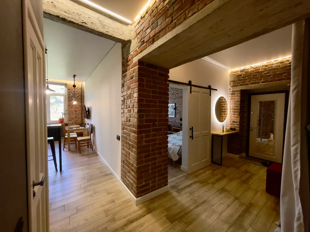 Лофт у фонтана