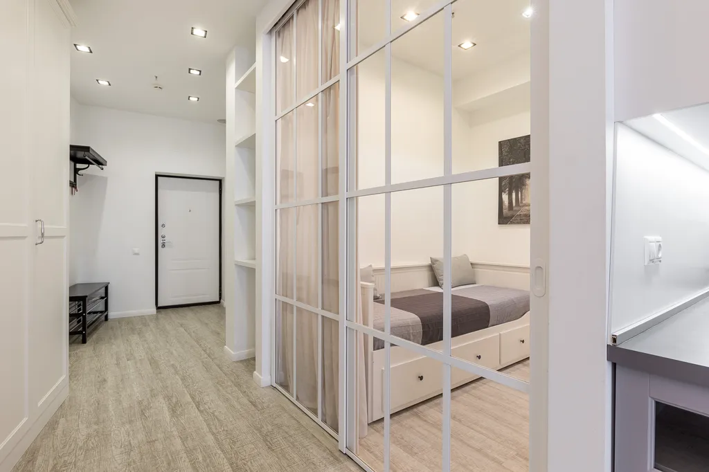 Апартаменты Барселона-Парк с видом на город с балконом