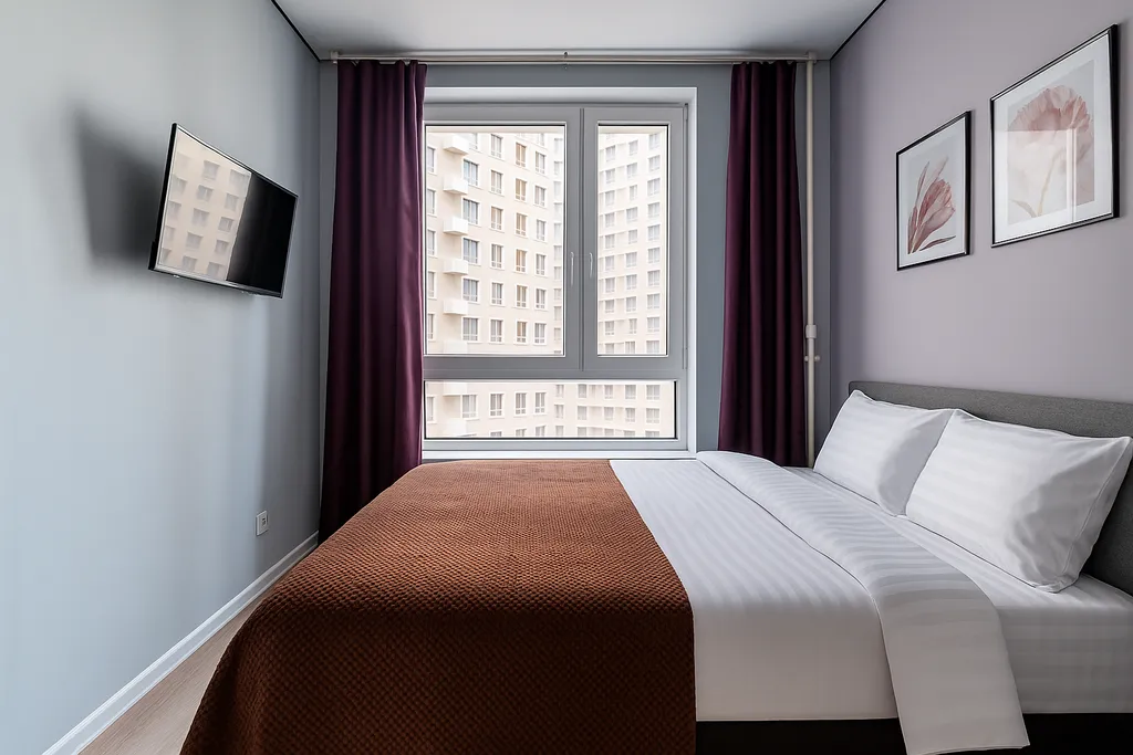 Квартира Квартира Новая студия в 2 минутах от метро Стрешнево — Москва