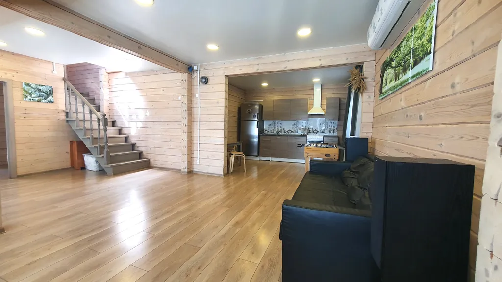 Дом в стиле шале, с сауной