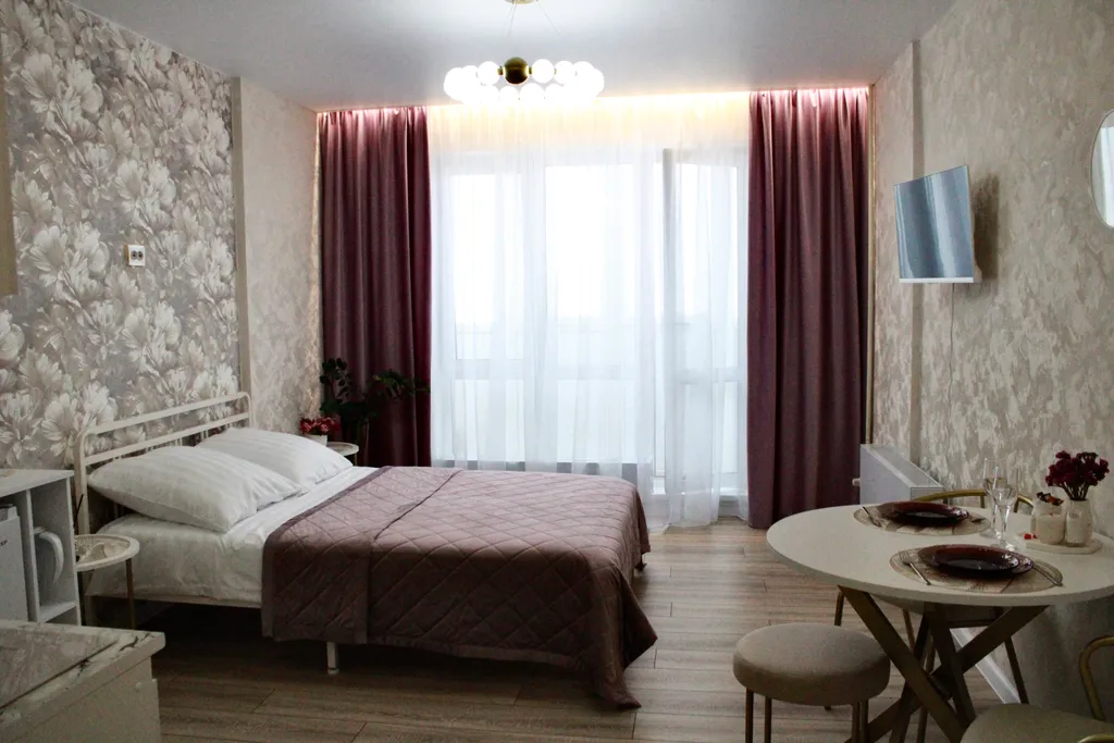 Стильная студия с уютным интерьером в Саранске