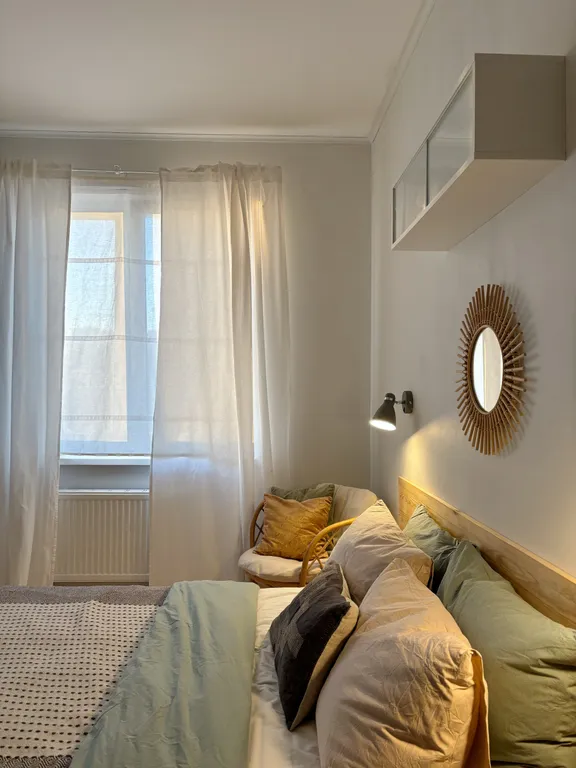 Атмосферная квартира с уникальным дизайном и проектором для фильмов