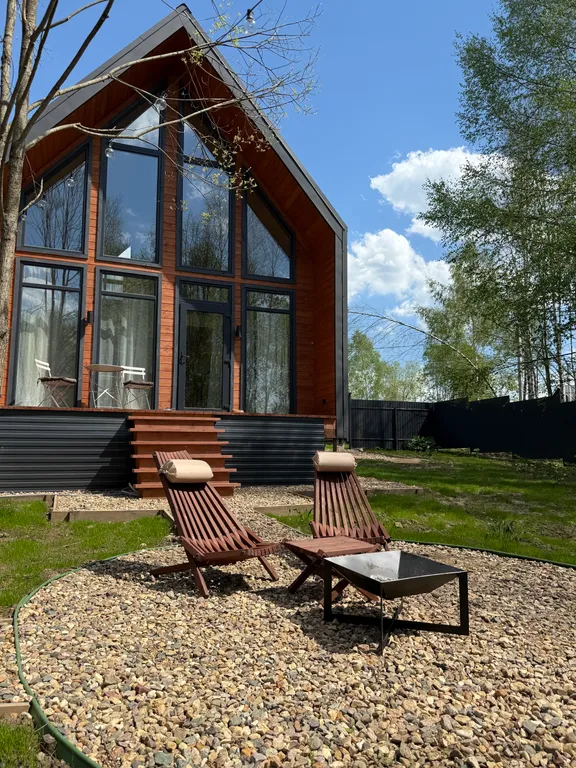 Дом с баней и чаном