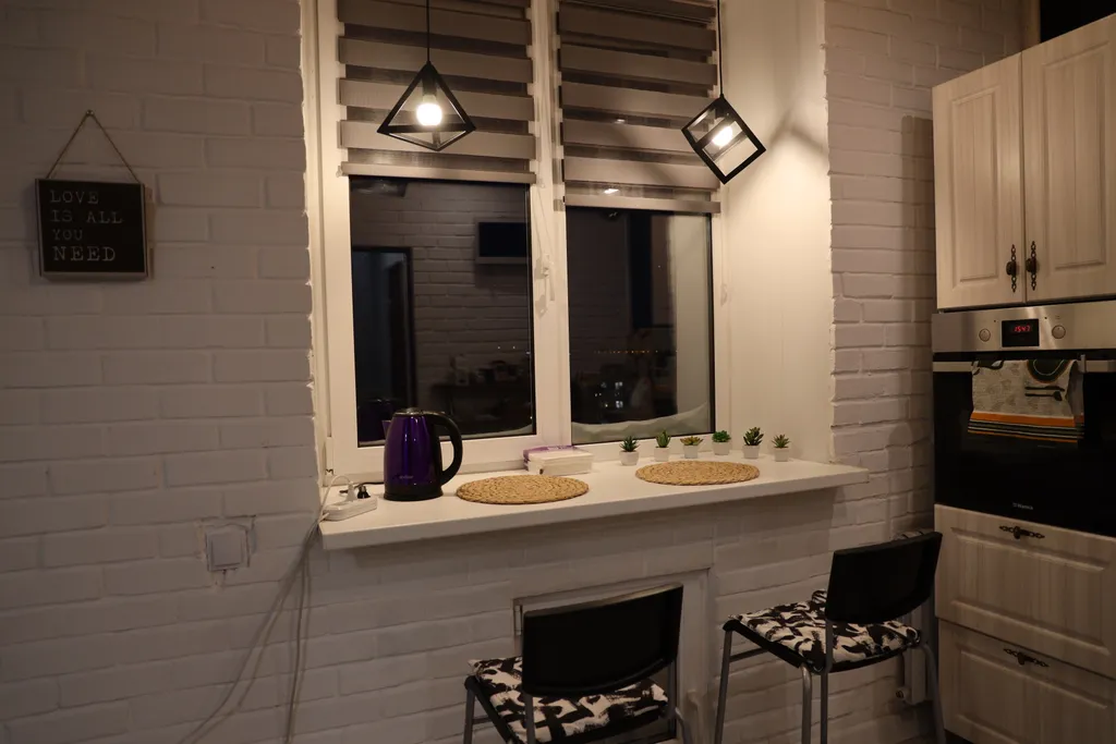 Квартира Квартира в центре с видом на озеро — Кировск