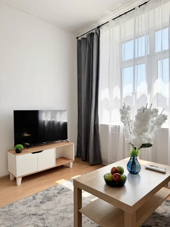 Квартира Светлая квартира в самом центре, с кондиционером и 3 минуты от метро — Москва