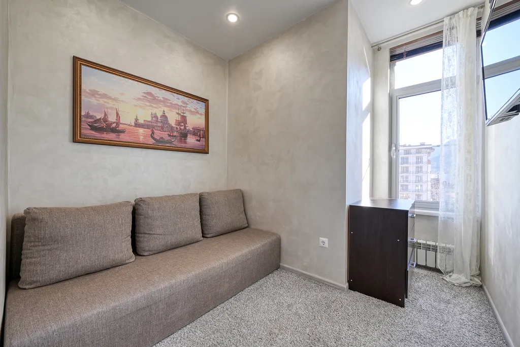 2-ком квартира с видом на горы, балкон и камином Я на Море