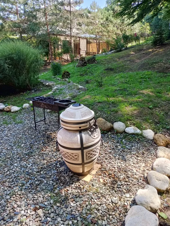 Сруб с банным чаном