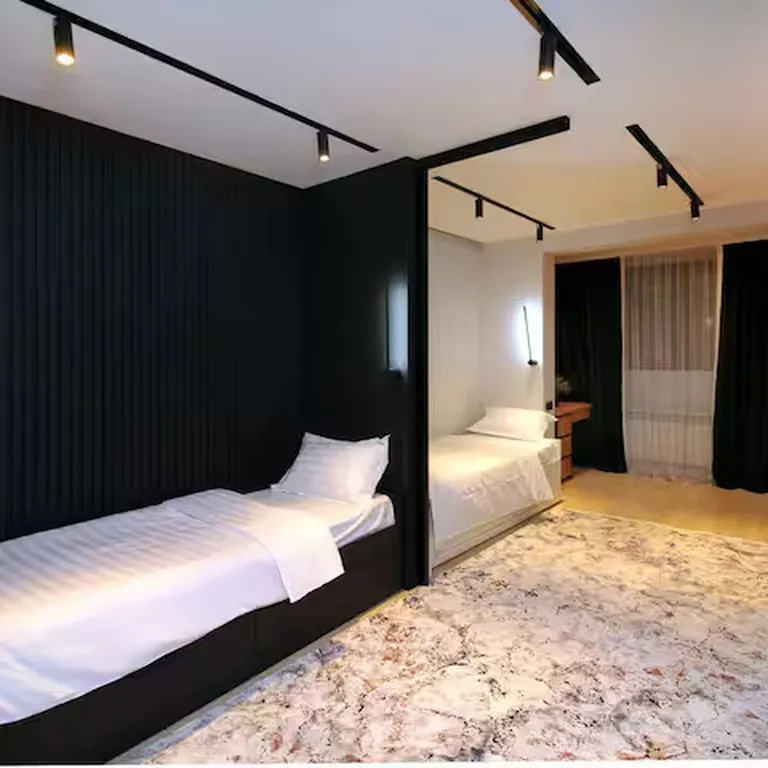 Стильная квартира у Арбата с панорамным видом на горы