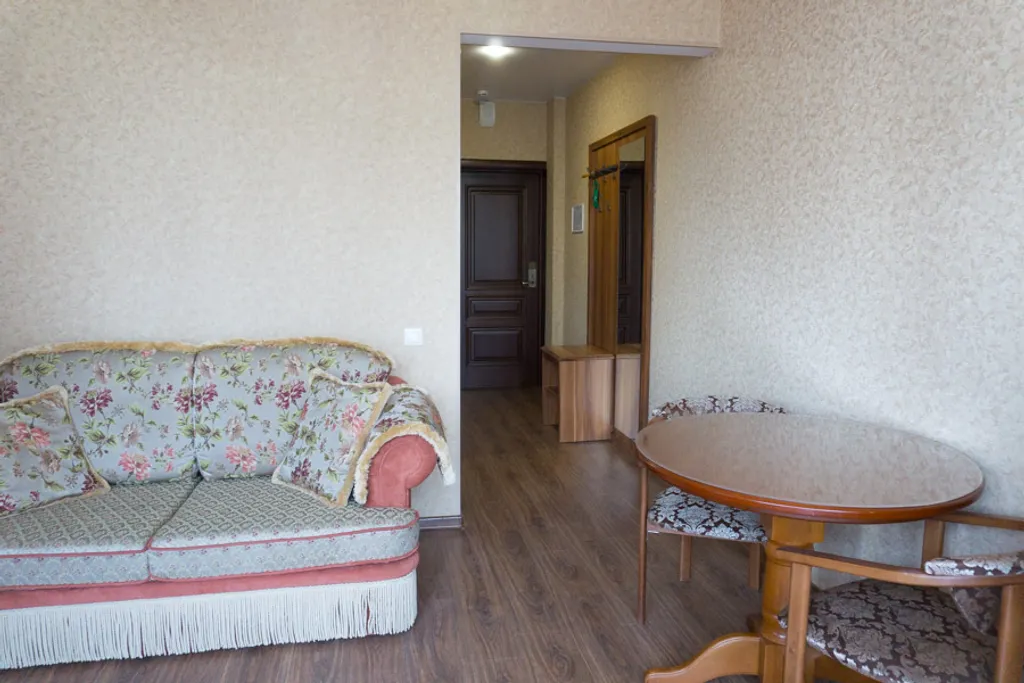 Квартира Квартира Двухкомнатный четырёхместный апартамент с кухней в отеле Либерти Флай — Адлер