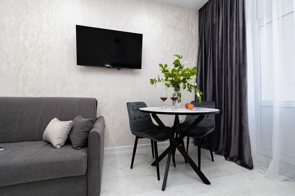 Квартира Квартира Уютная студия с Панорамным видом в Достоянии — Краснодар