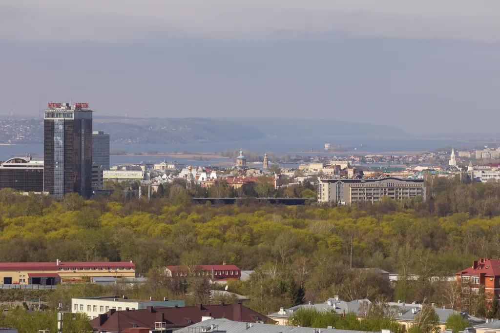 Казань с птичьего полёта