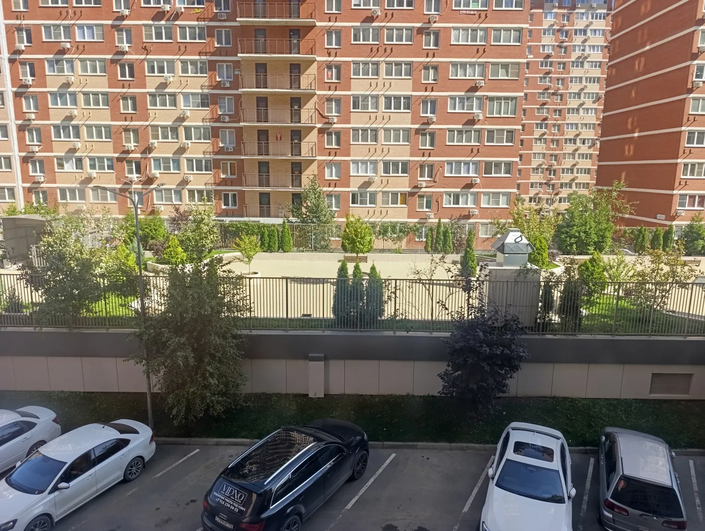 Вид с балкона 