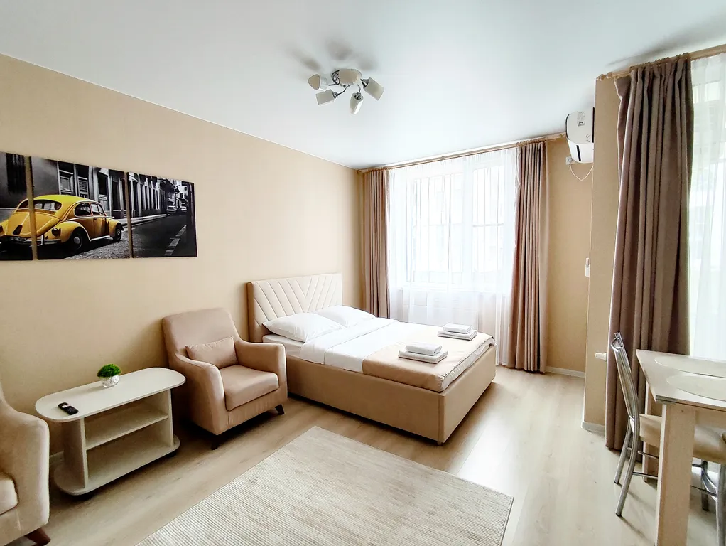 Квартира в центре города рядом с городским парком