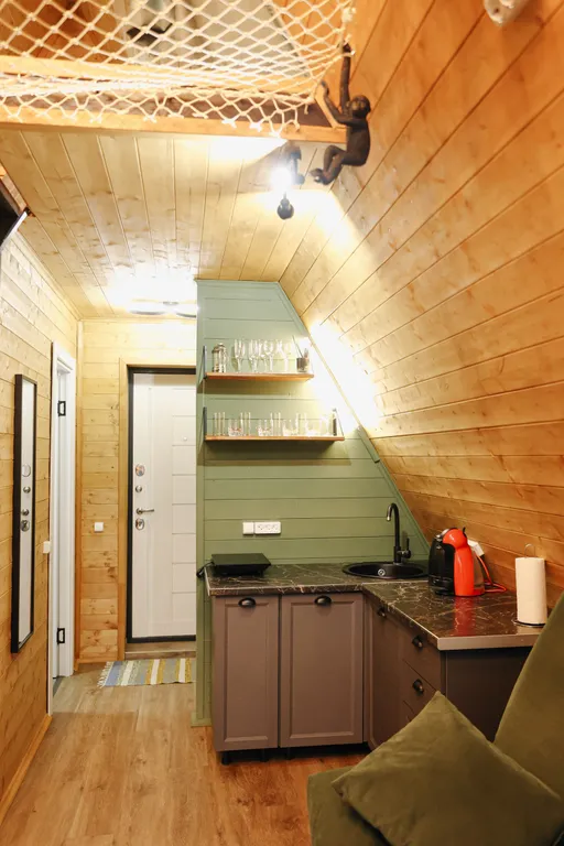 Комфортный дом с видом на лес