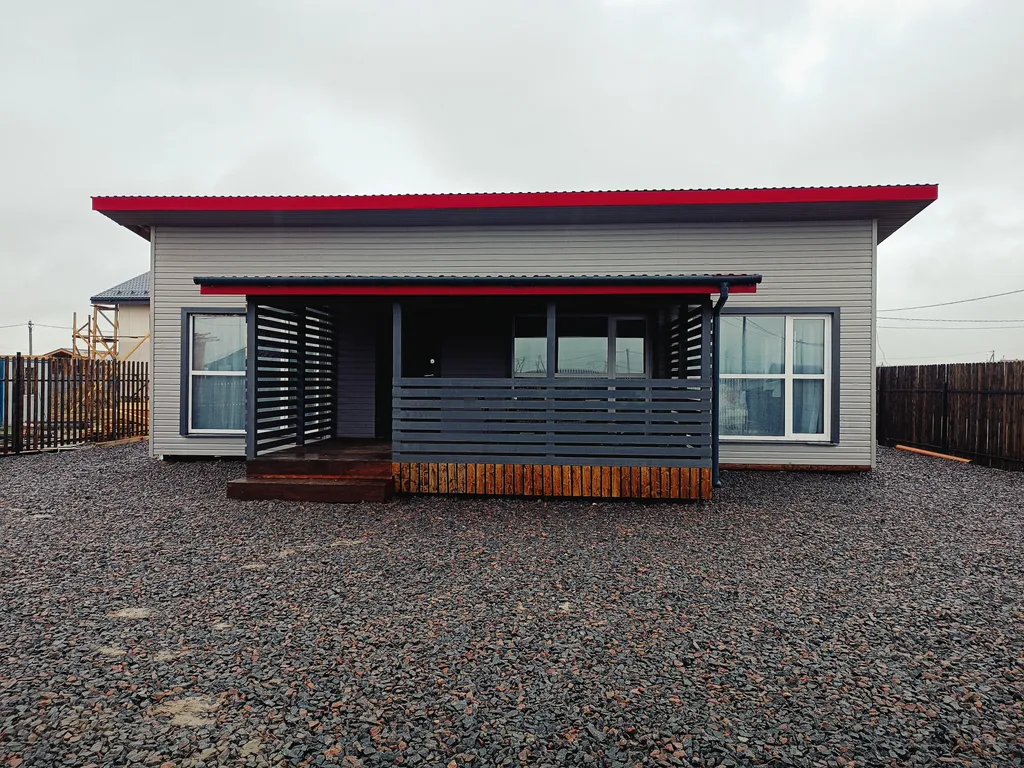 Дом 72m2 — чан, кухня, Wi-Fi