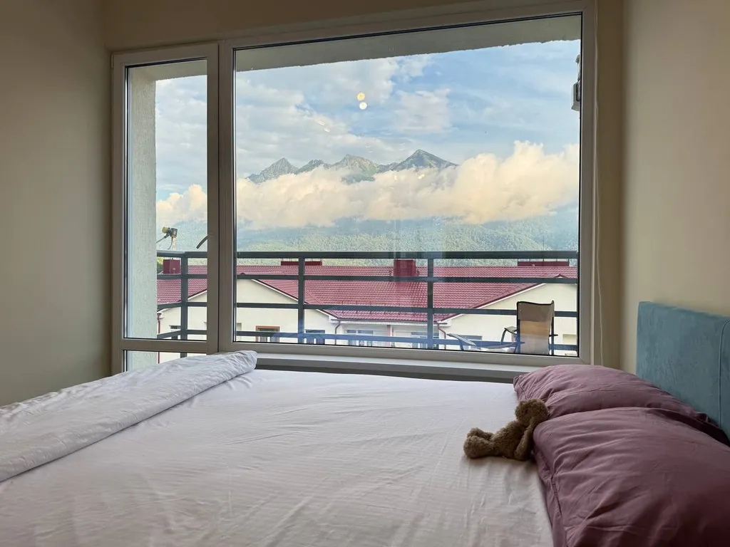 Квартира Панорамные апартаменты с новым ремонтом и видом на горы — аренда посуточно в Красная Поляна