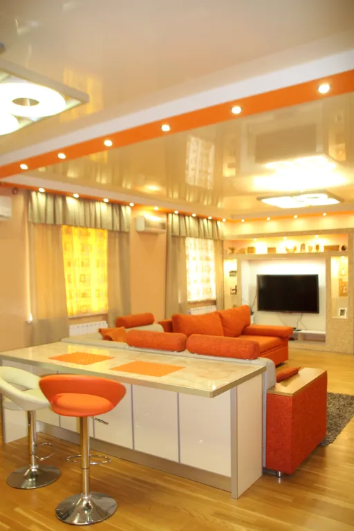 Квартира Студия Оранжевое настроение — аренда посуточно в Петрозаводск