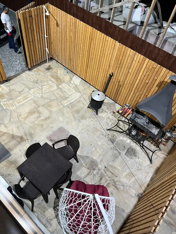 Домики на берегу Каспийского моря