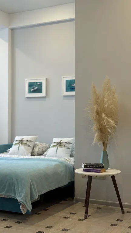 Квартира Квартира Бирюзовая студия на Тюльпанов -Сириус/Магнит — Сириус