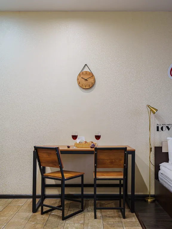 Стильная студия в современном доме в микрорайоне ГГМ около СОК Юпитер