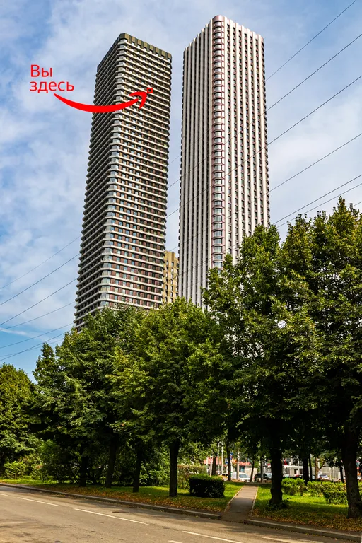 Квартира Квартира Бизнес класс на 52 этаже, умный дом и потрясающий вид на Москву — Москва