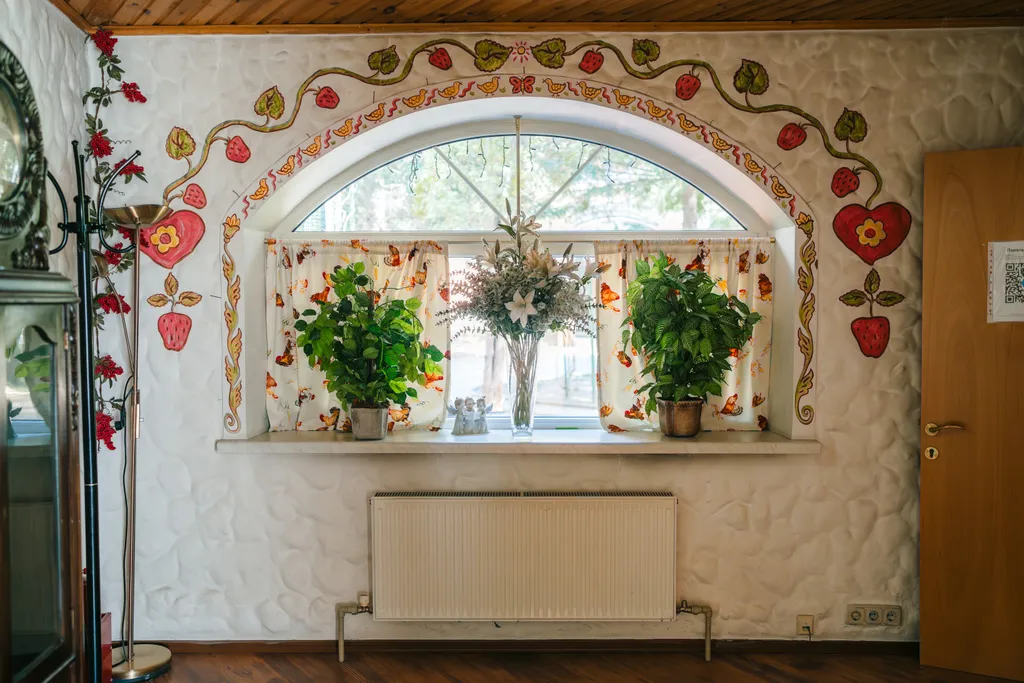 Дом в лесу в русском стиле