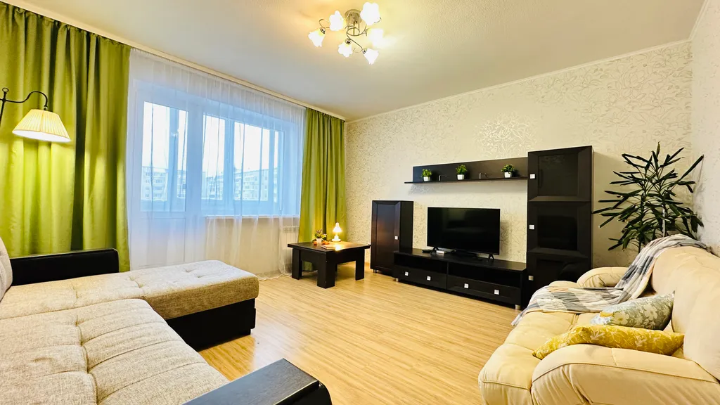 Уютная трёхкомнатная квартира у Пермского зоопарка