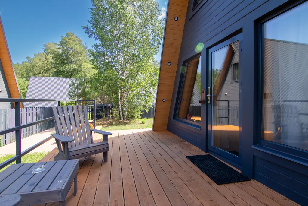 Коттедж Дом Loft на Красном озере — Коробицыно