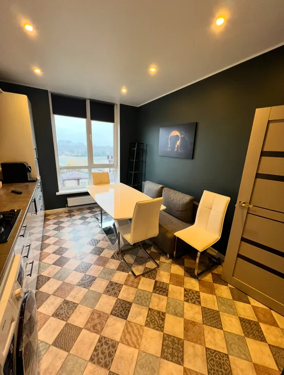 Современная квартира с видом на Кубань