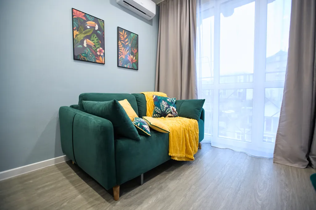 Солнечные апартаменты в ЖК Резидент