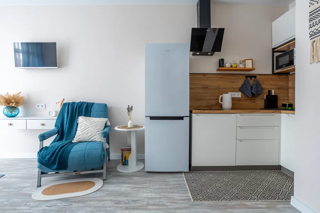 Студия Сканди с панорамным видом