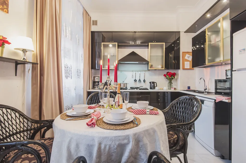 Квартира Квартира Двухуровневая Четверка на Маяковской — Москва