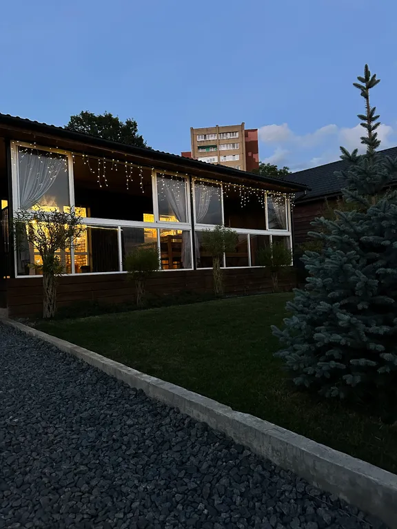 Дом с горячей купелью и баней в стиле Loft в центре Гродно